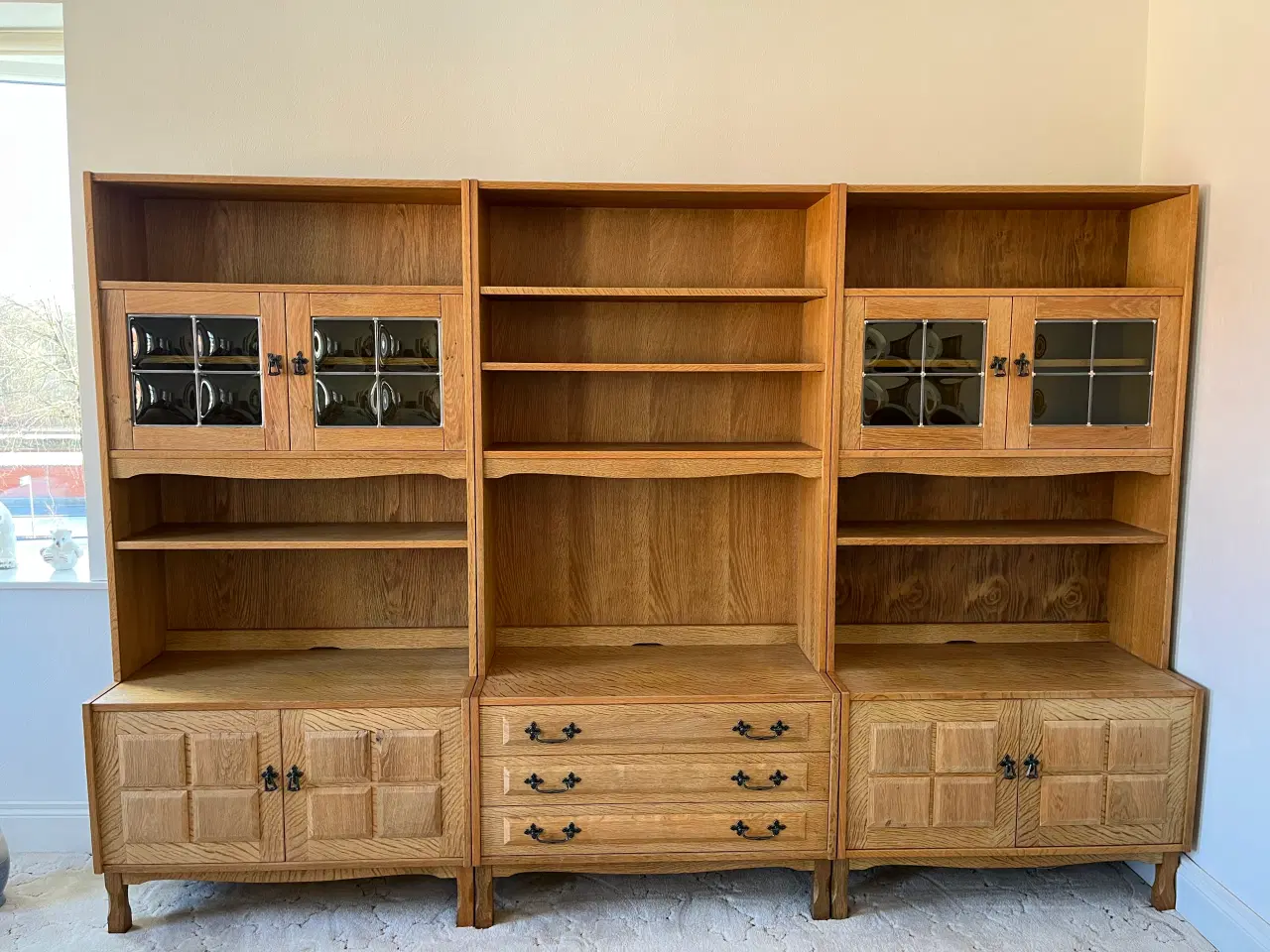 Billede 1 - Syret eg reol system