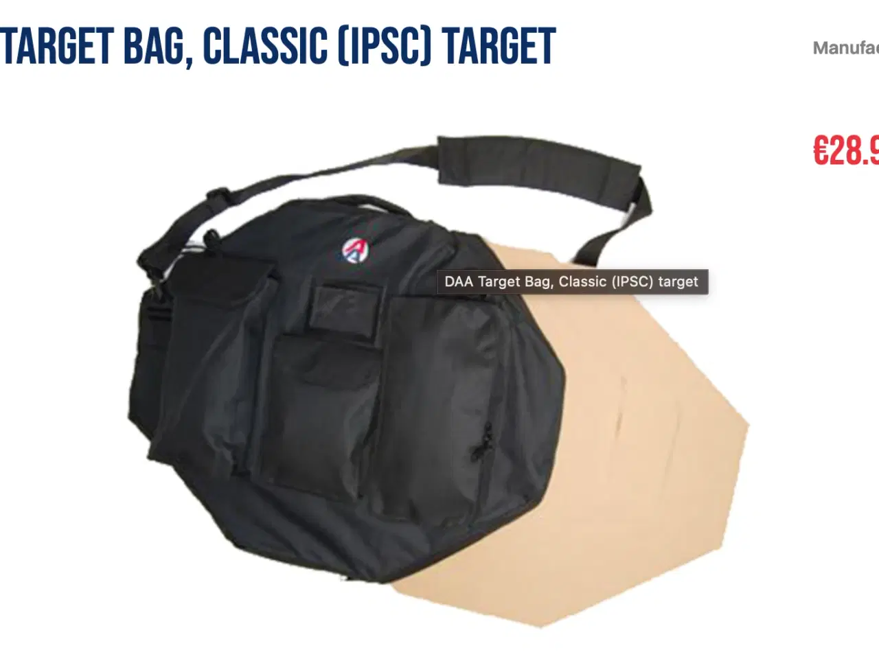 Billede 3 - IPSC pap targets fra Competitive Edge Dynamics