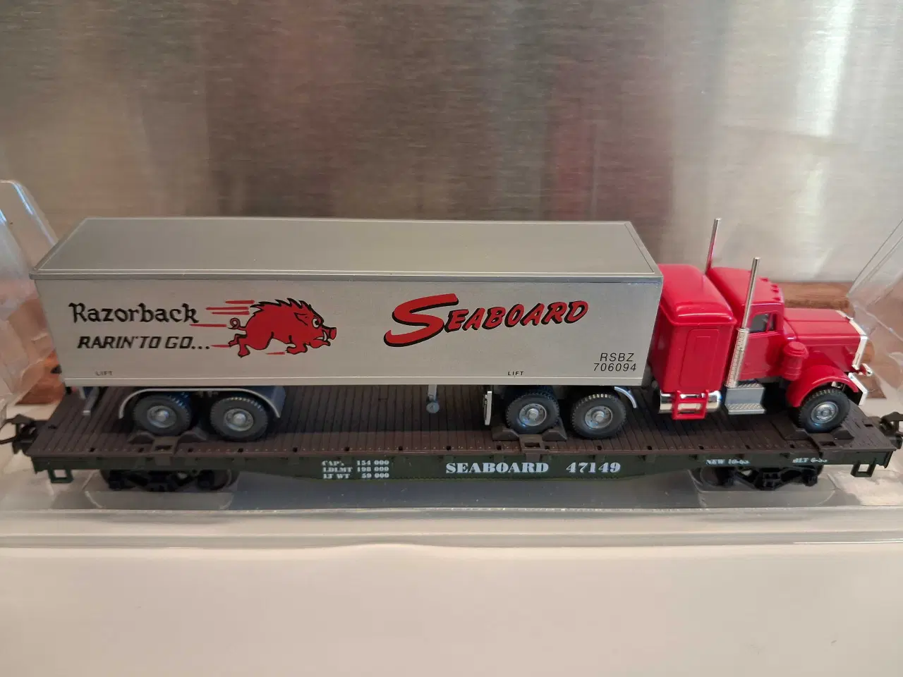 Billede 1 - Märklin #4865 H0 blokvogn m lastbil.