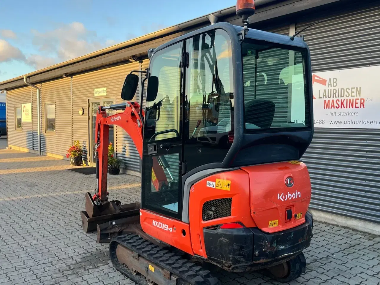 Billede 2 - Kubota KX019-4 Tiltman med Hydraulisk skovl skifte