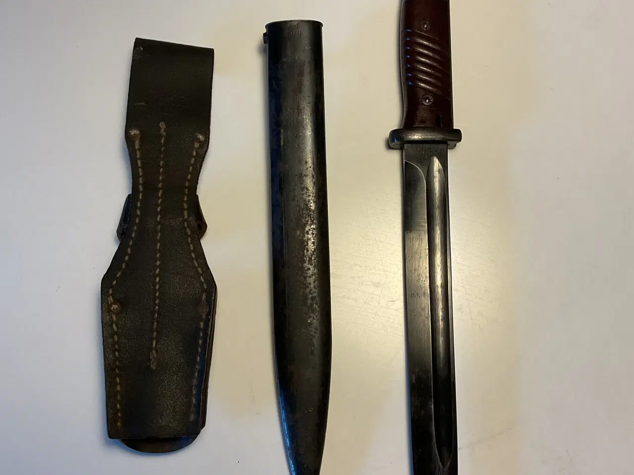 Billede 7 - Gammel tysk K98 bajonet fra 2. Verdenskrig