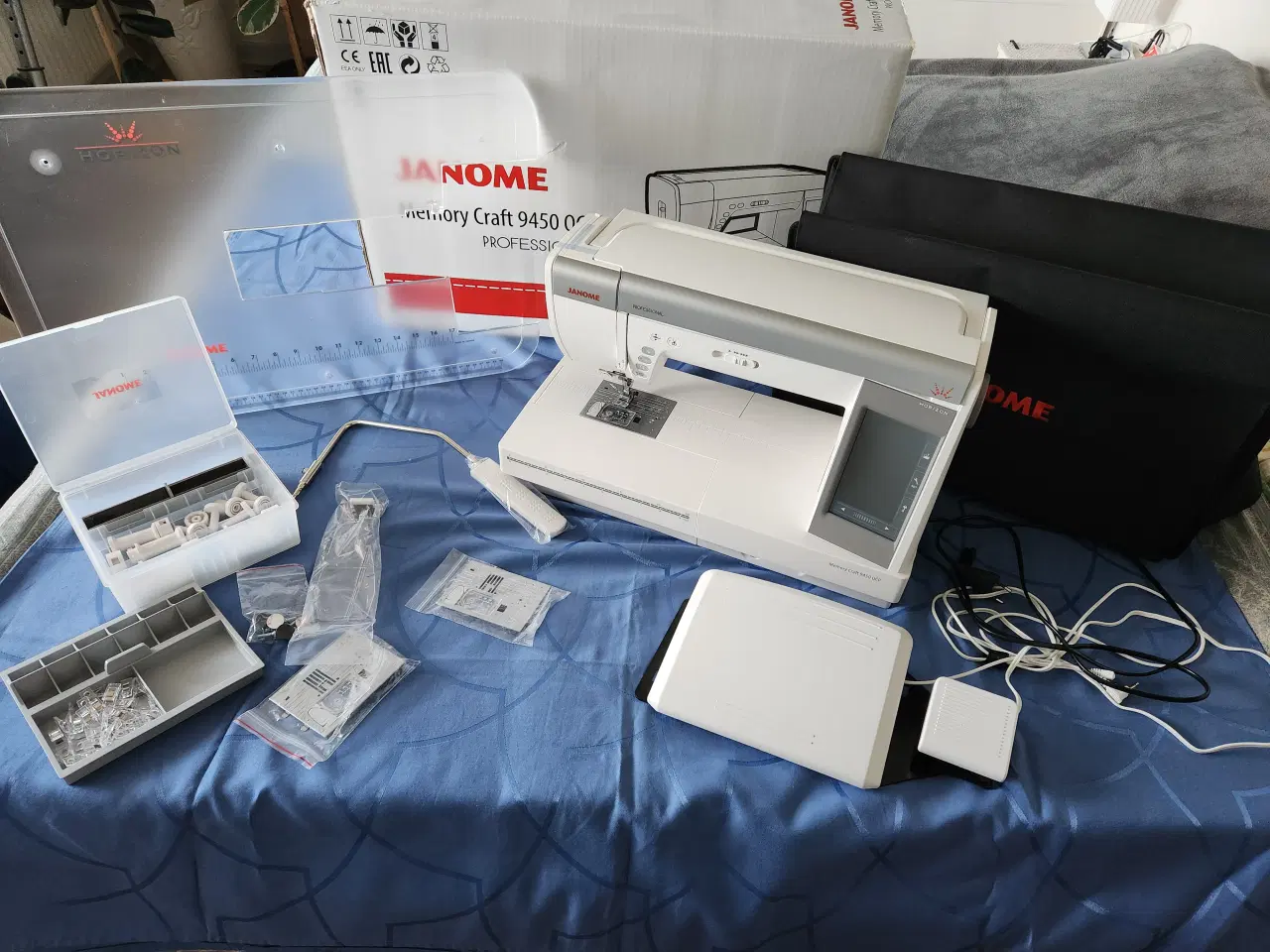 Billede 1 - JANOME Memory Craft 9450 QCP PROFESSIONAL