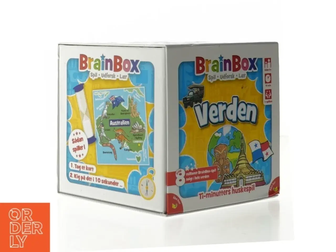 Billede 4 - BrainBox Verden Hukommelsesspil (str. 13 x 13 cm)