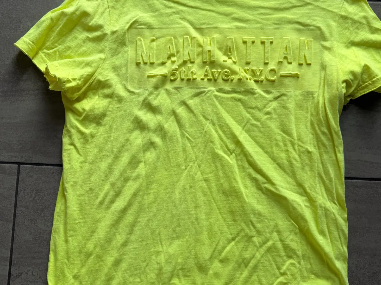 Billede 1 - T-shirt, neon gul, Clayton, str. L