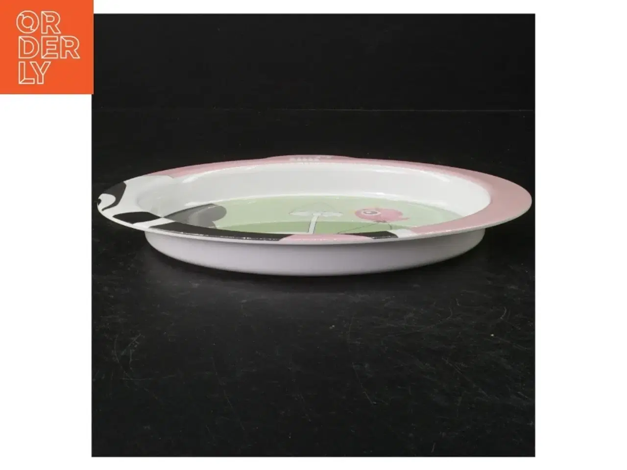 Billede 3 - Børnetallerken fra Silly (str. Ø 25 x 19. cm)