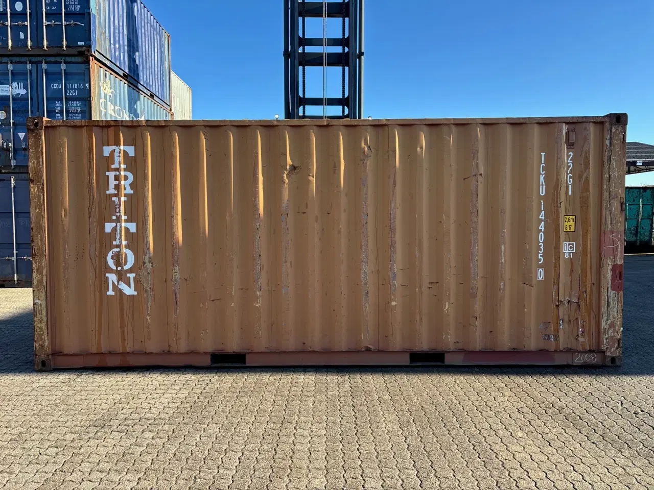 Billede 5 - 20 fods Isoleret Container- ID: TCKU 144035-0