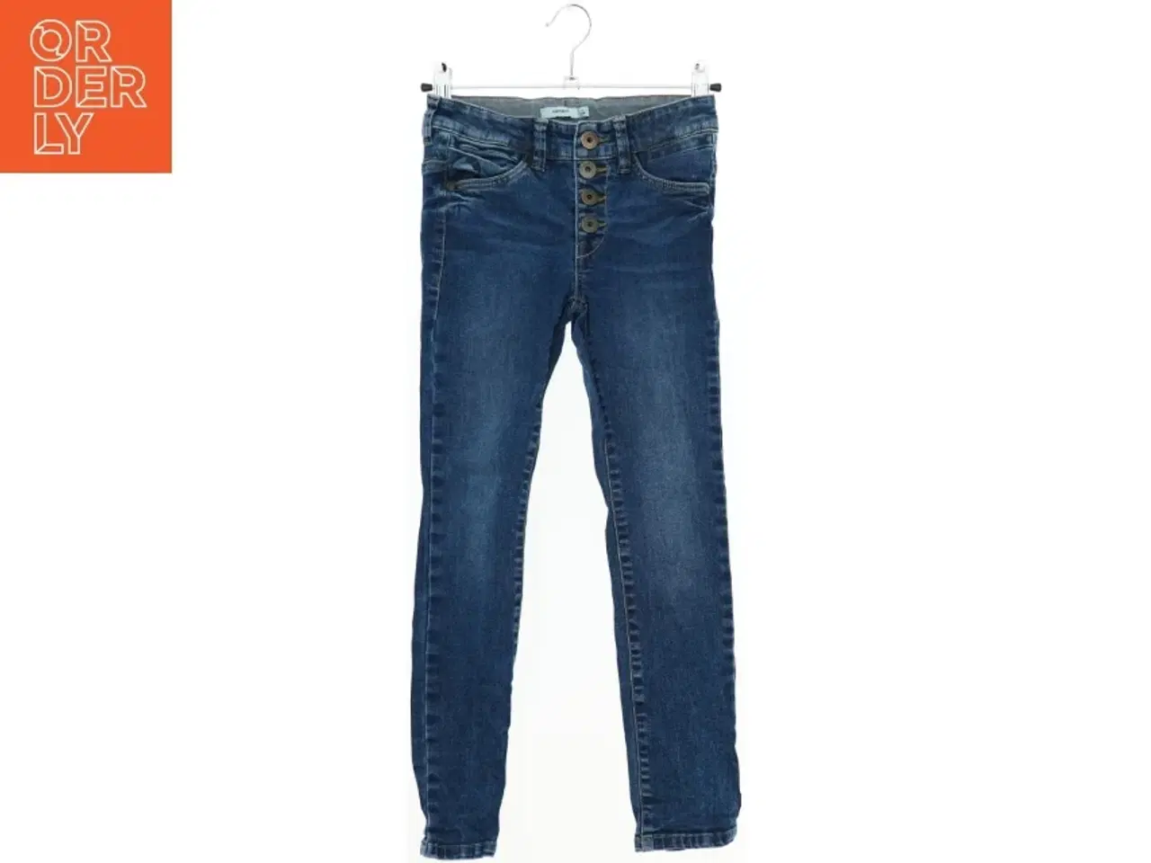 Billede 1 - Jeans med knapper fra Name It (str. 128)