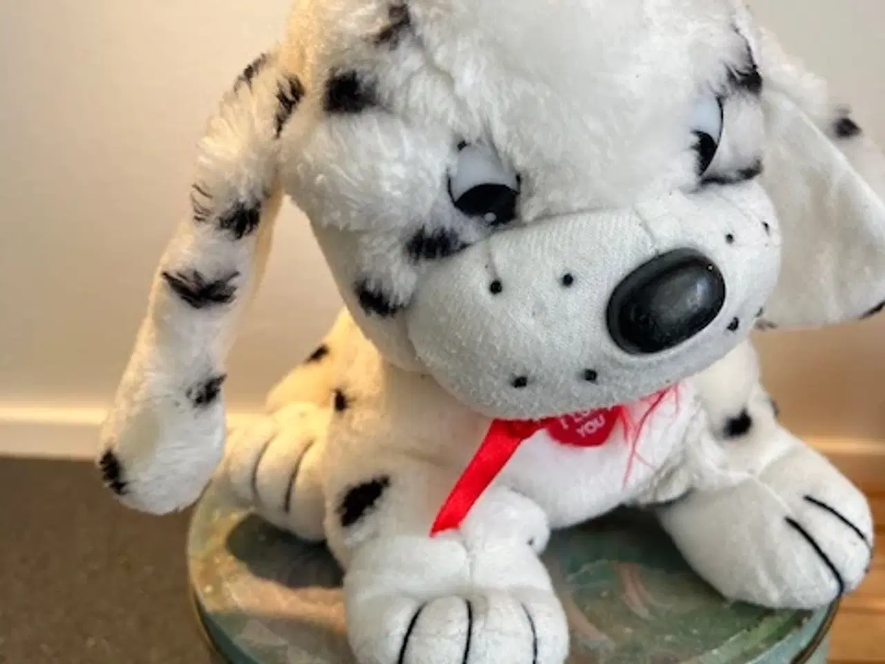 Billede 1 - Retro Dalmatiner-bamse fra Linda Aarhus