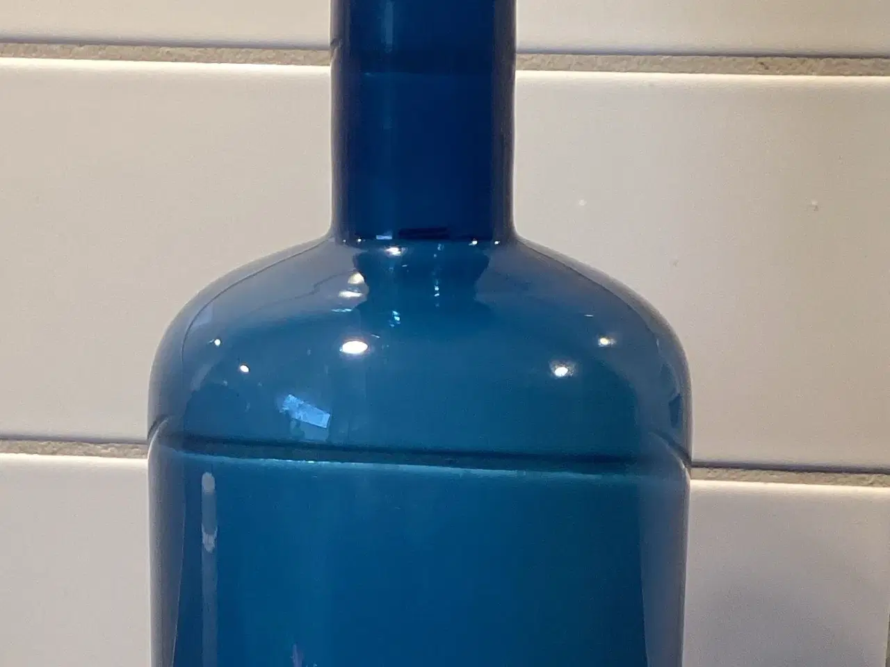 Billede 1 - Blå vase