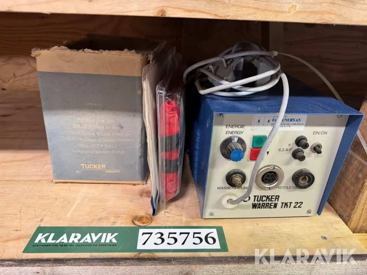Billede 9 - Boltsvejsemaskine Tucker Warren TKT 22