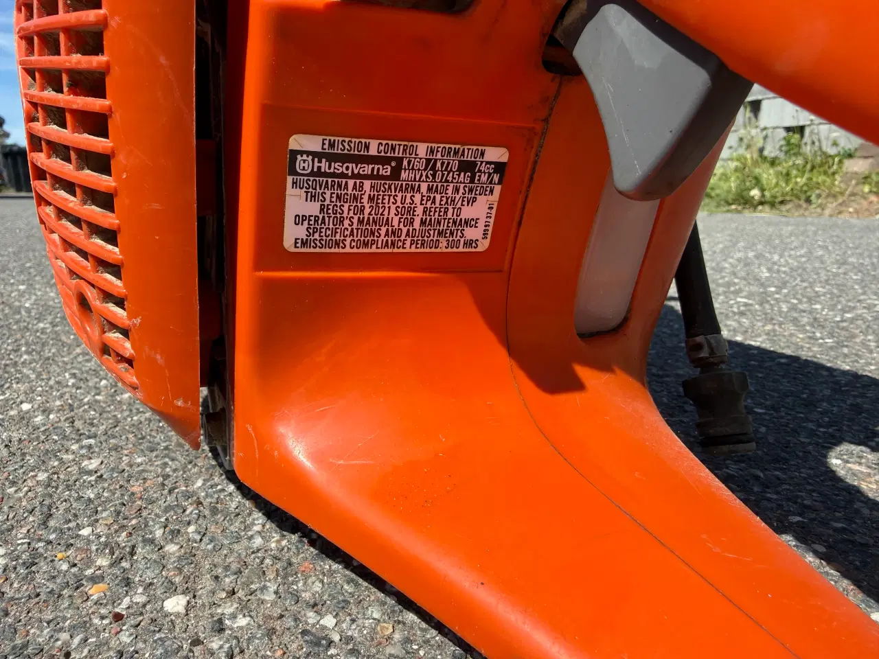 Billede 4 - Husqvarna K770 Kapsav 