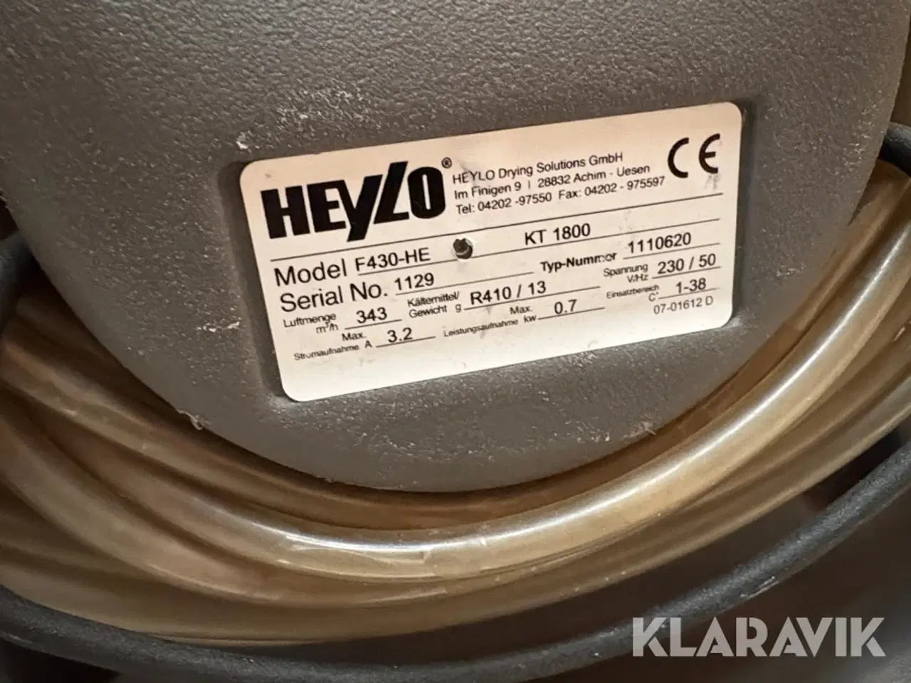 Billede 8 - Affugtere Heylo F430-HE 2 styk