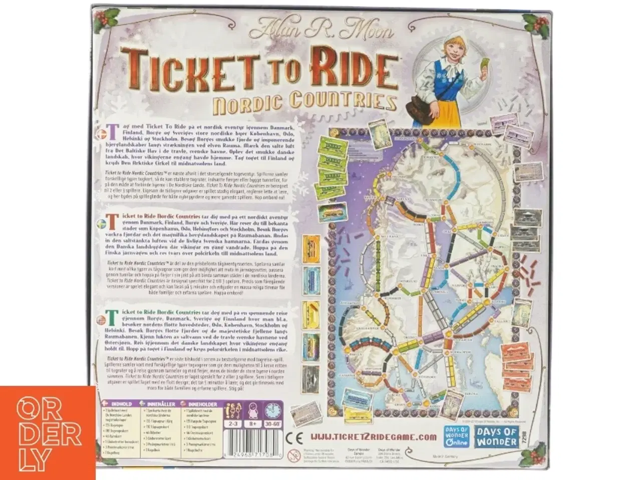 Billede 2 - Ticket to Ride: Nordic Countries brætspil