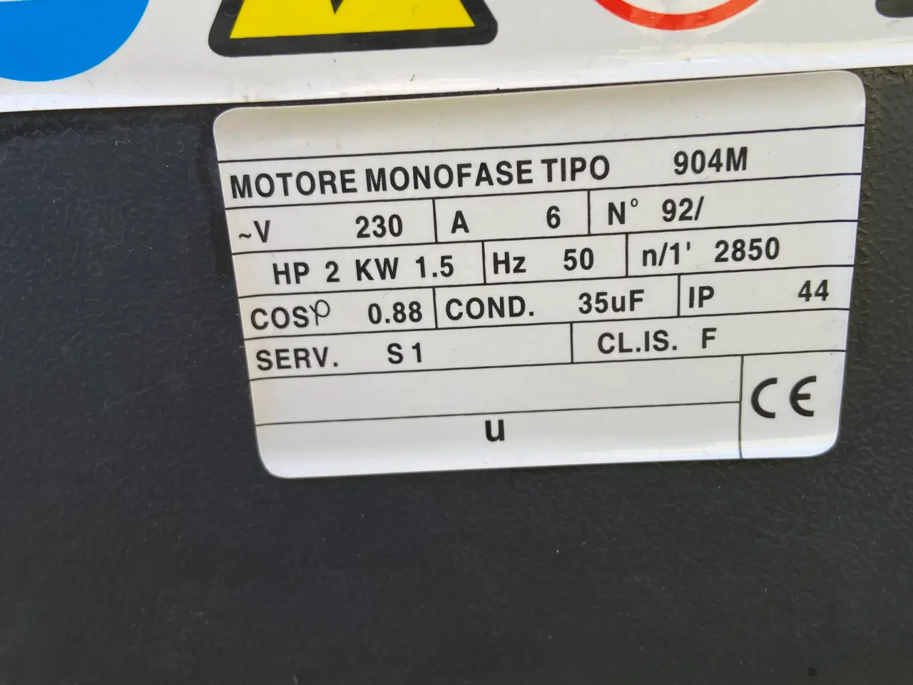 Billede 3 - 2 Hk Kompressor med 50 LTank