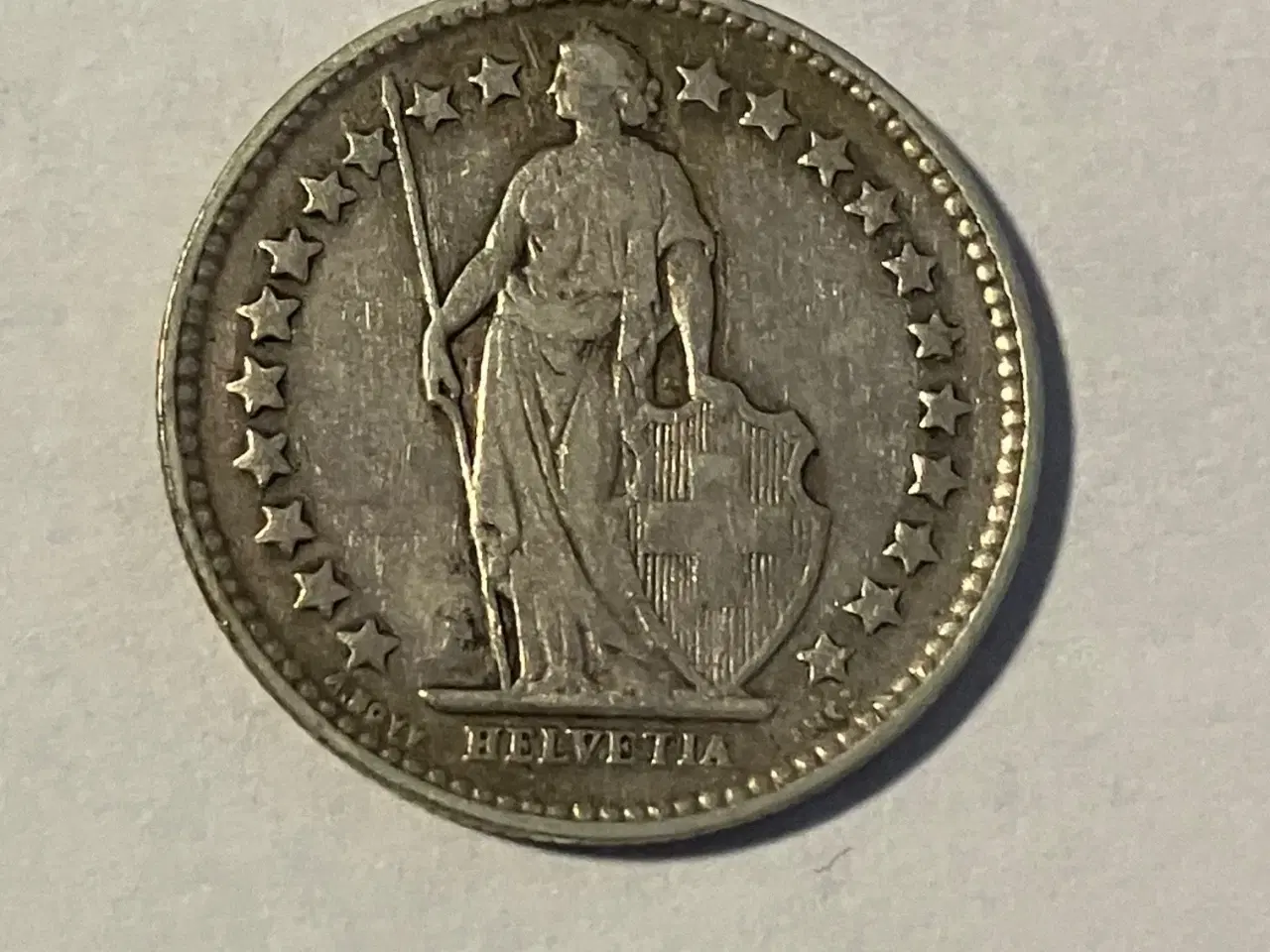 Billede 2 - 1/2 Franc Switzerland 1907