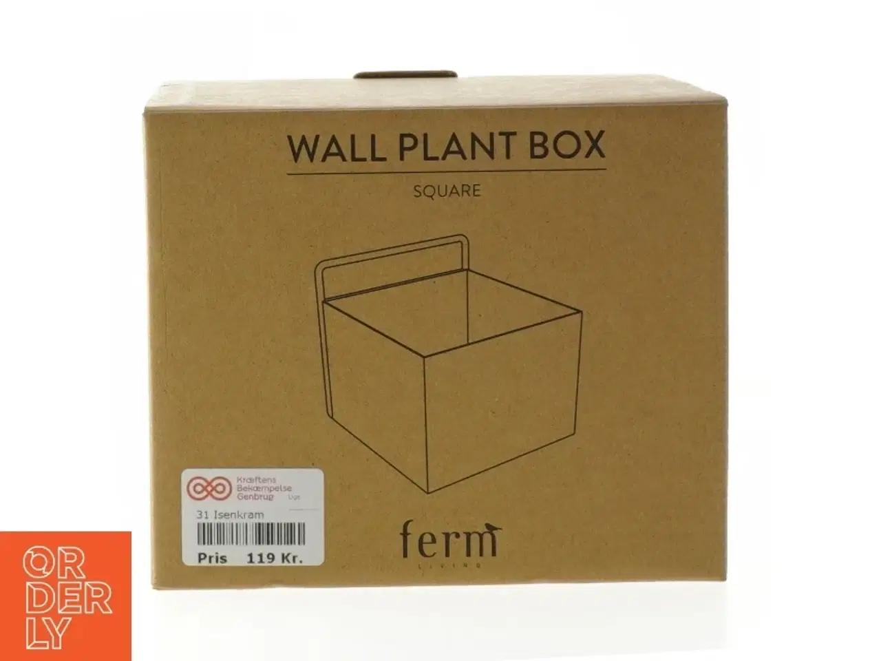 Billede 1 - Væg plantekasse fra Ferm Living (str. 15x15x11 cm)
