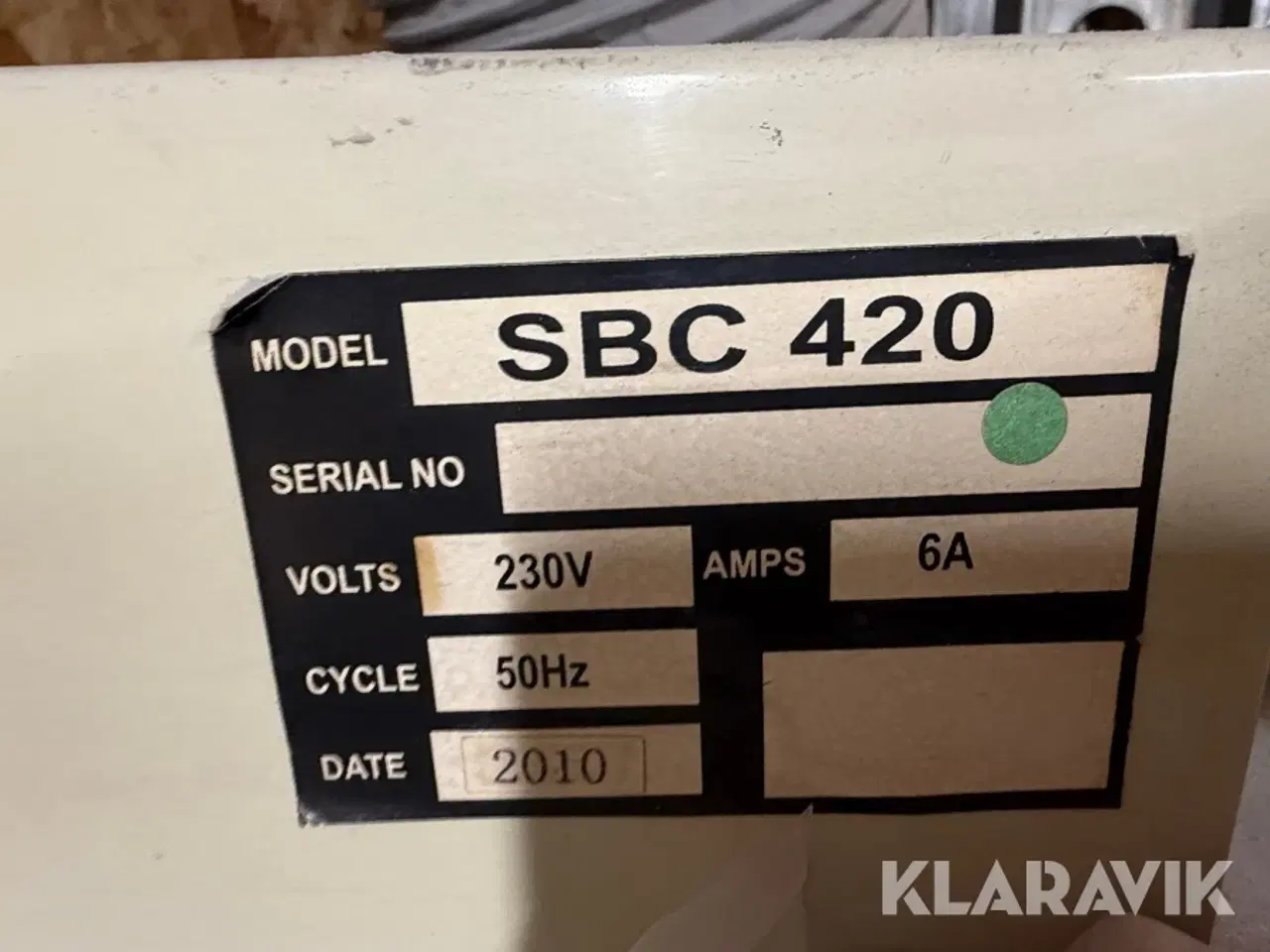 Billede 5 - Sandblæsekabine Atlas SBC 420