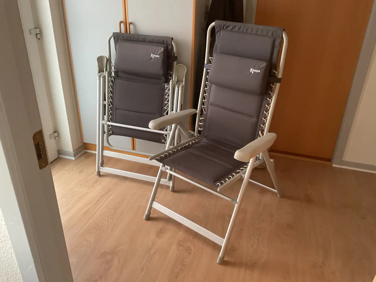 Billede 1 - Kampa stole 2 stk fra røgfrit hjem