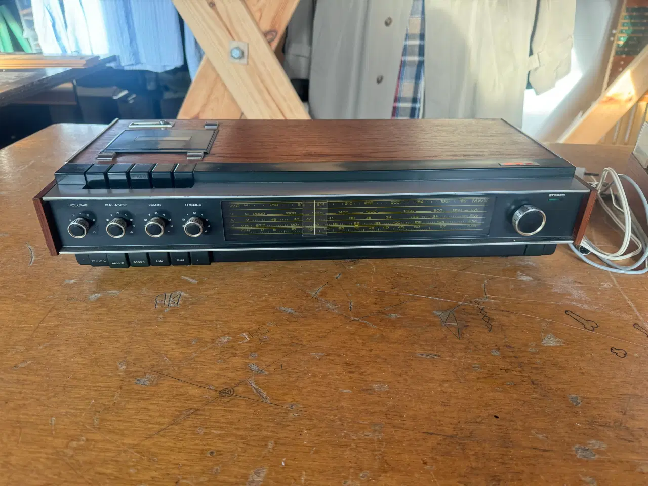 Billede 5 - Dux stereo pladespiller og radio