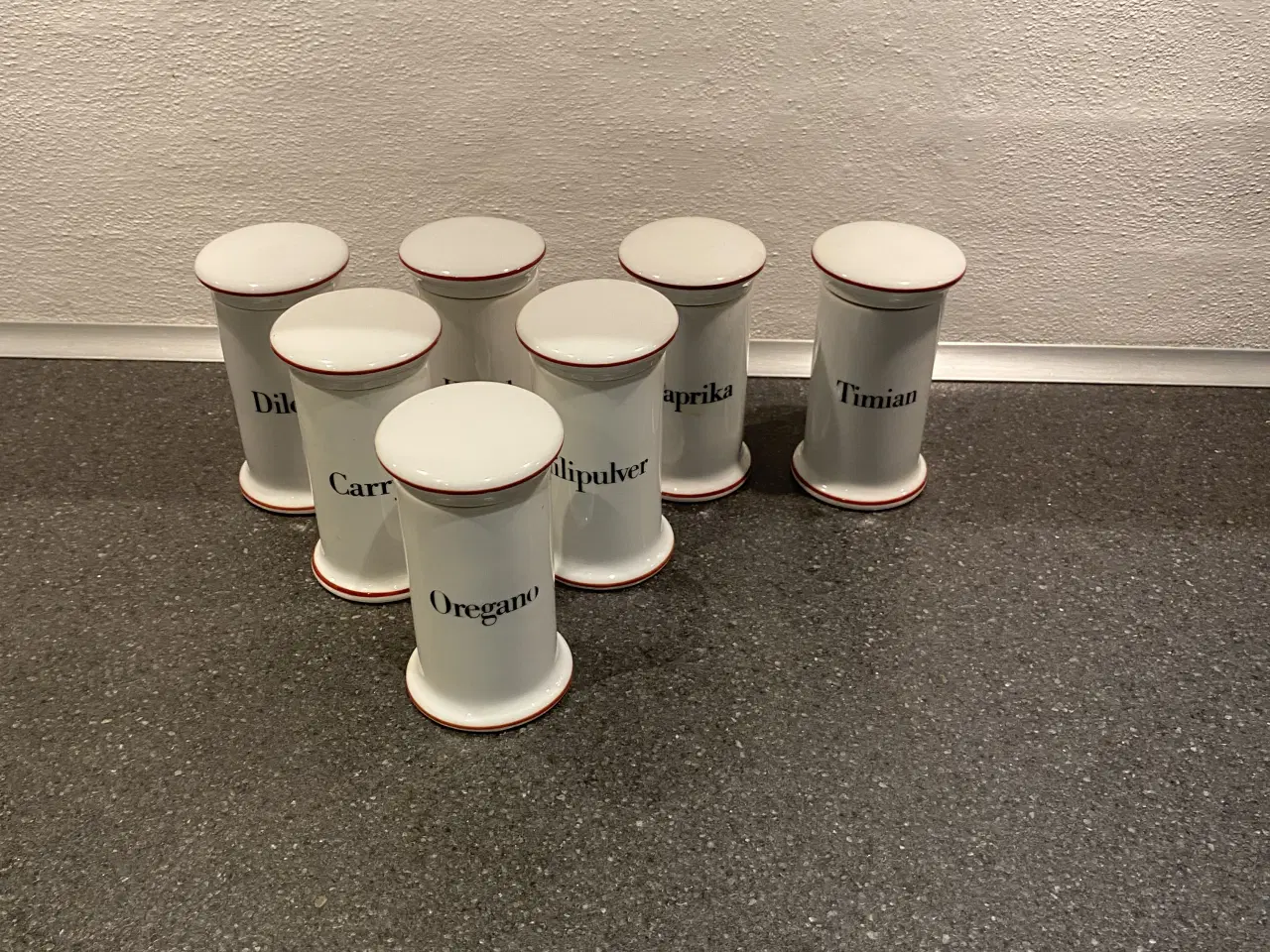 Billede 1 - Krydderiglas