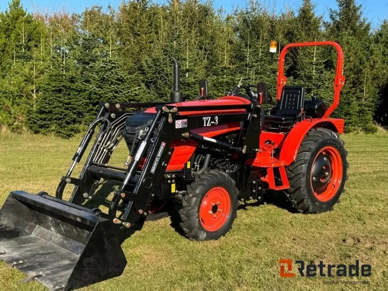 Billede 1 - - - - RHINOCEROS 45 HP Kompakttraktor med frontlæsser