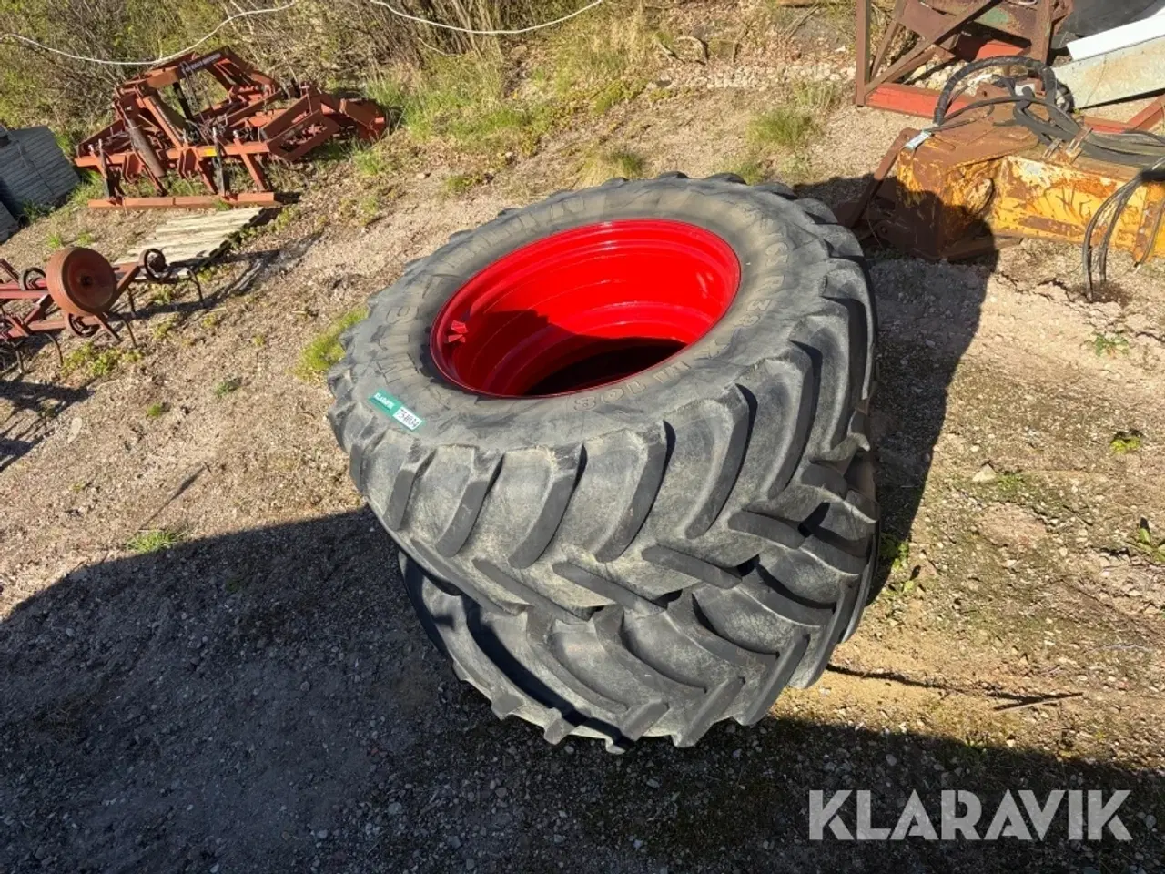 Billede 2 - Dæk Michelin - Volvo 810/2650 - 2 styks
