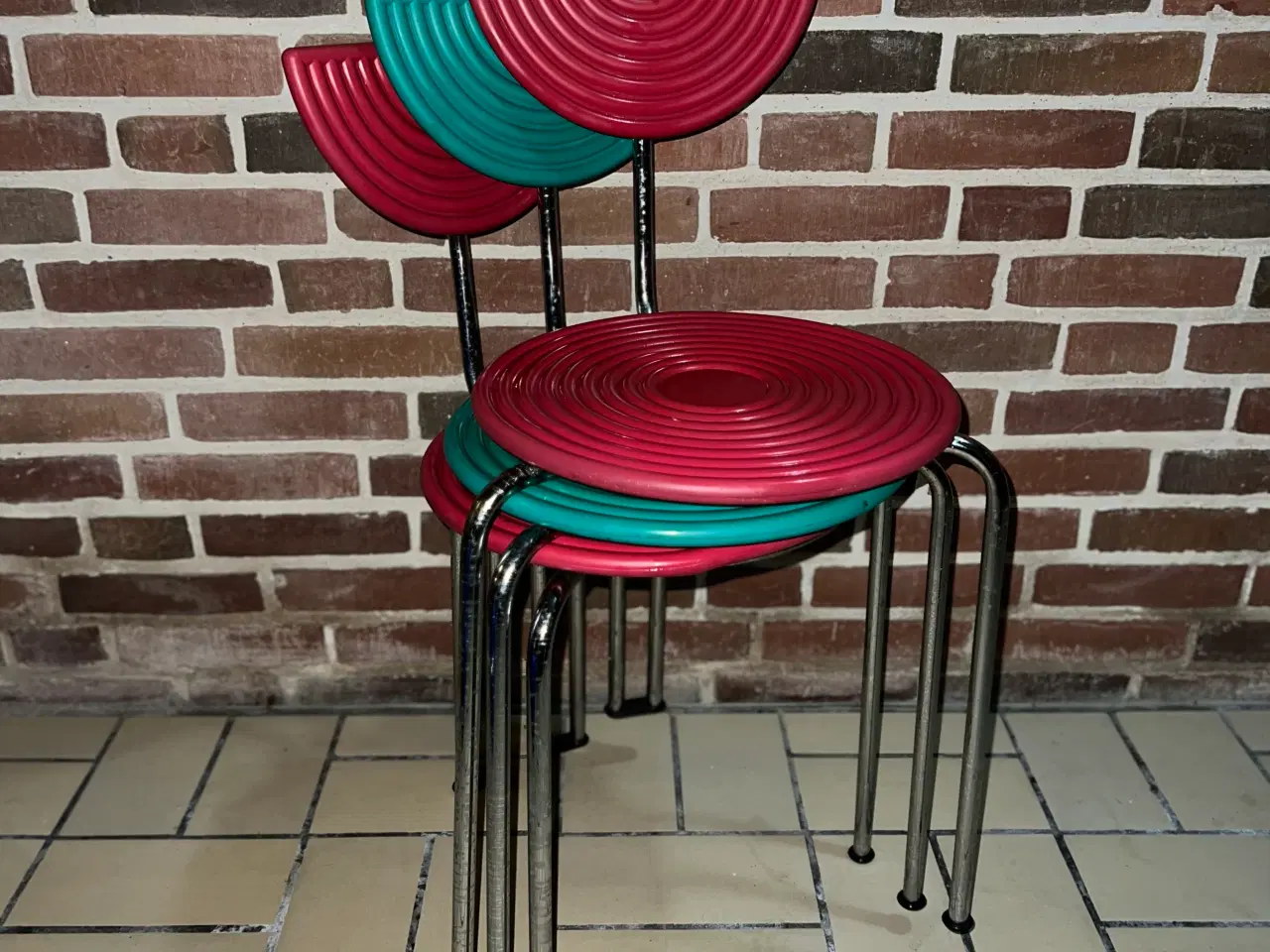 Billede 8 - 3 x flotte Rumas stable spisebordsstole