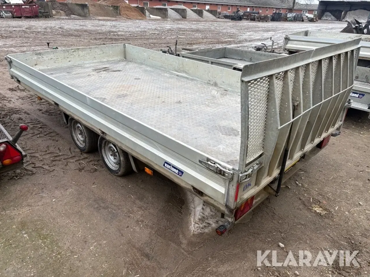 Billede 2 - Vippetrailer Variant 3521U4 3500 kg. 2-akslet