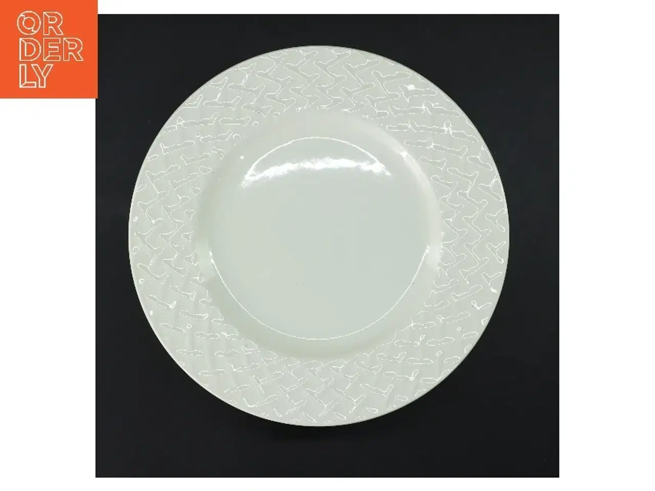 Billede 3 - Frokosttallerkener med mønster fra FRAGONARD (str. Ø 22 cm)