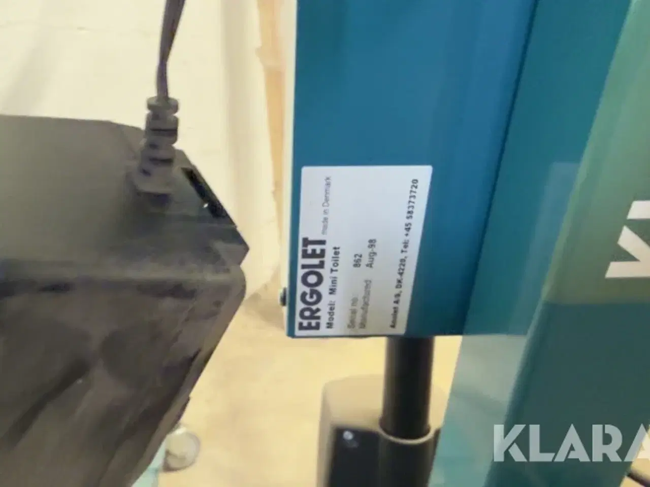 Billede 5 - Elektrisk stålift til aktiv forflytning Ergolet Pallas 2000