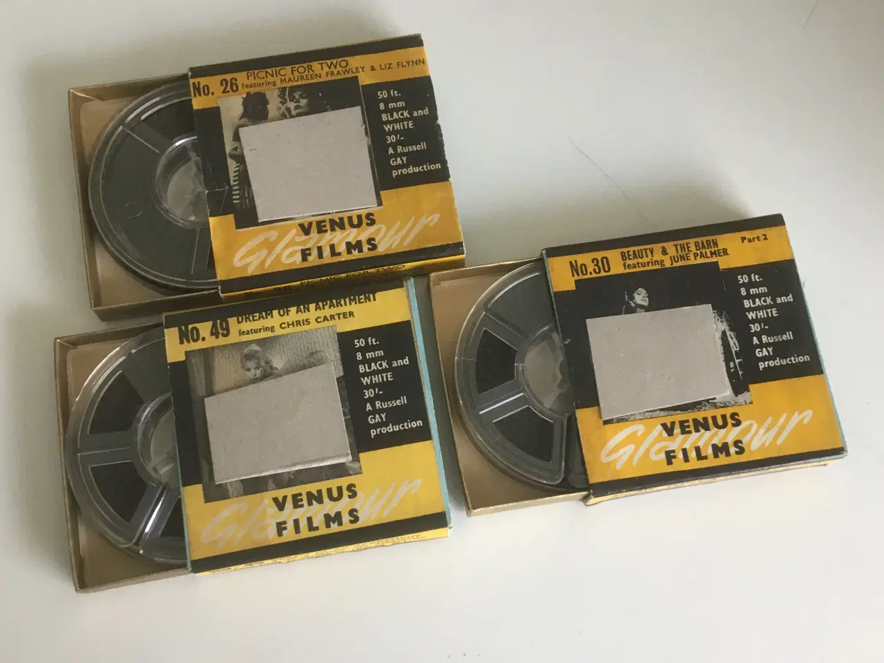 Billede 2 - 8 mm smalfilm erotisk vintage 