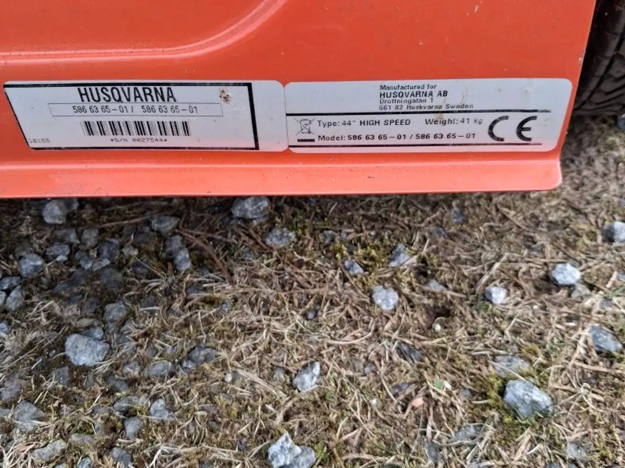 Billede 2 - Husqvarna 44 Løv/græsopsamler