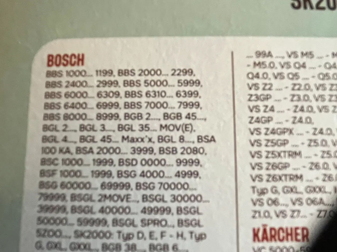 Billede 3 - Støvsugerposer SK2000