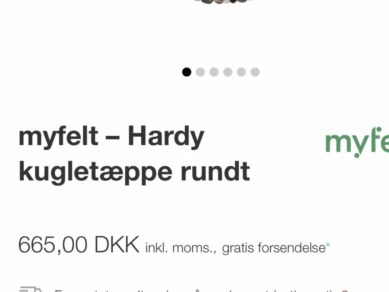 Billede 4 - Uld Kugletæpper