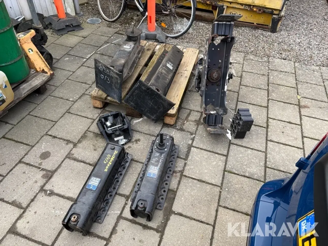 Billede 1 - Støtteben JOST Haacon B0603 2030 F 013 G RO 40CH-150 samlet lot