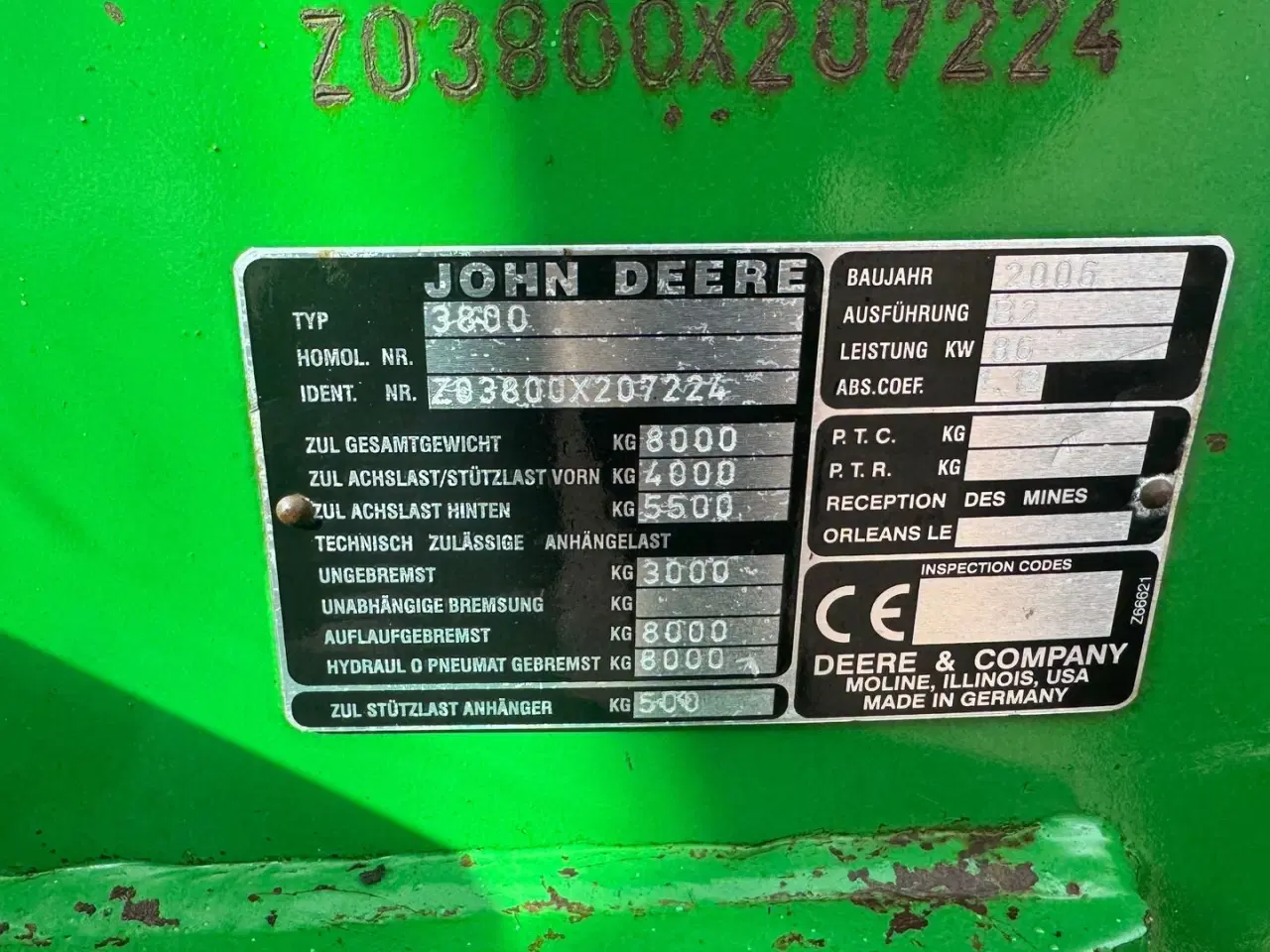 Billede 24 - John Deere 3800 Telelæsser