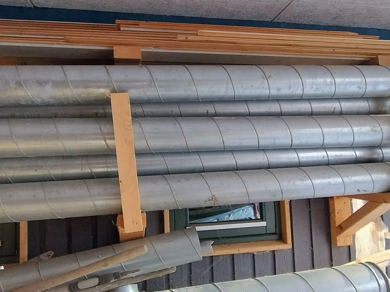 Billede 3 - 🔧 Ventilationsrør & fittings sælges – mange dele!