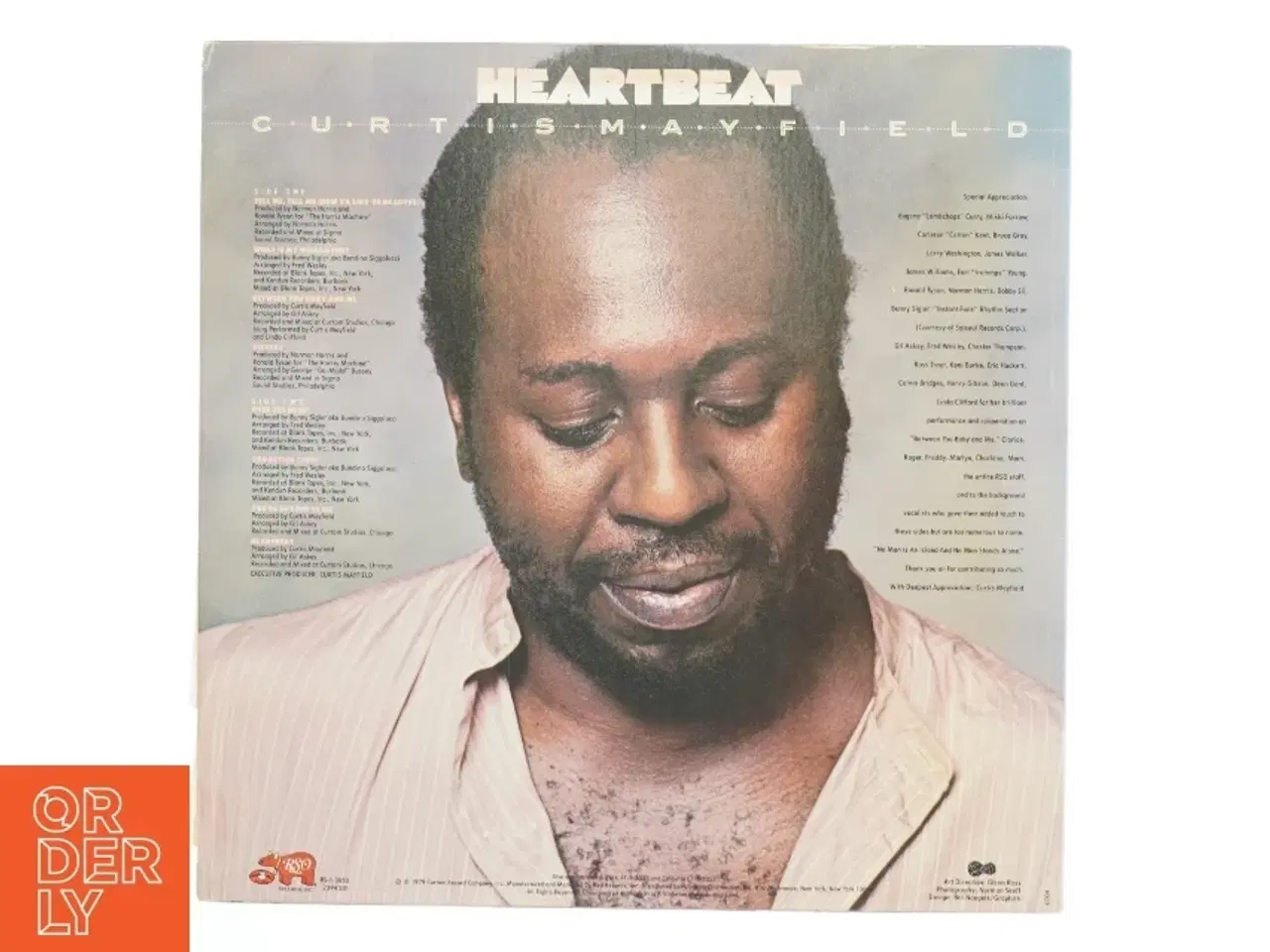Billede 2 - Curtis Mayfield Heartbeat Vinyl fra Curtis Mayfield