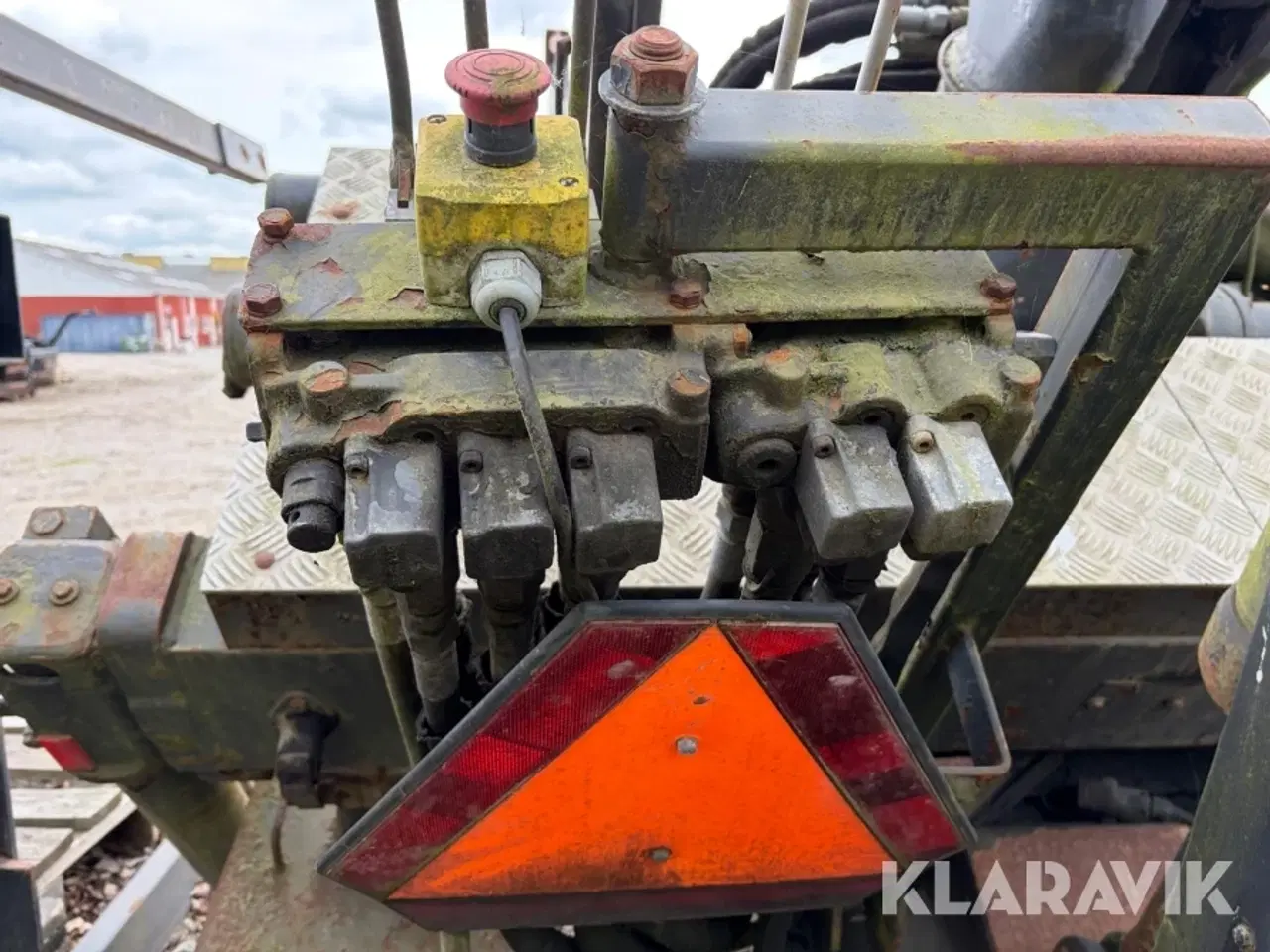 Billede 10 - Kran HMF / jake - 3200kg - med beslag til Valtra 8450
