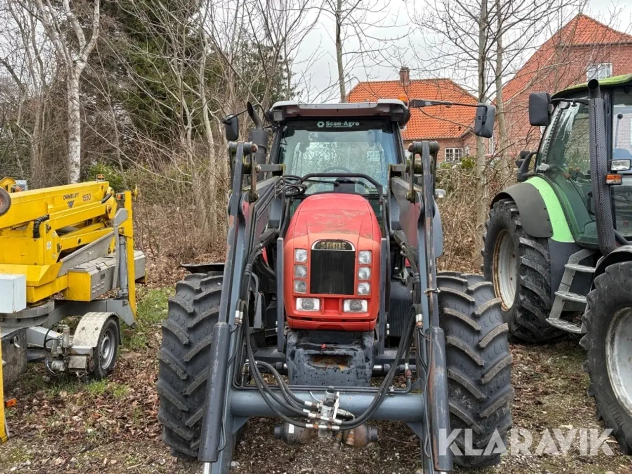 Billede 8 - Traktor Same ST 228 med frontlæsser