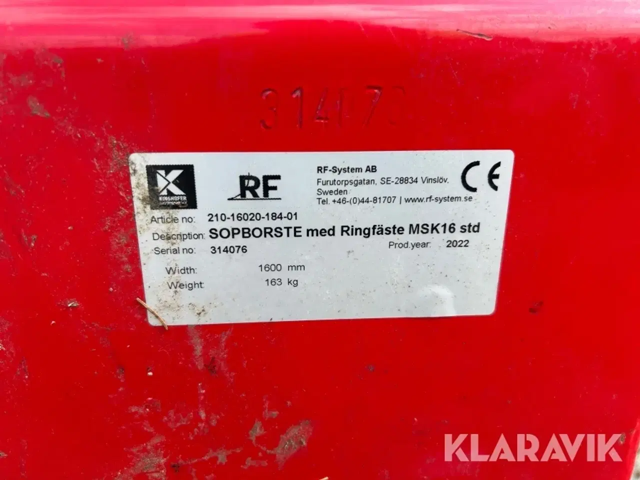 Billede 4 - Kost RF system MSK 16
