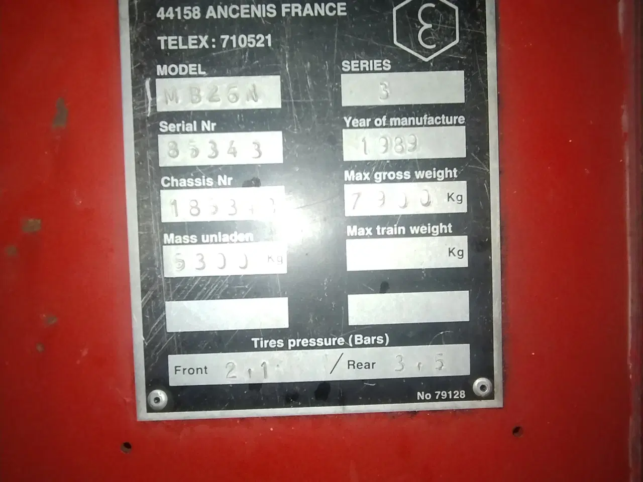 Billede 14 - Manitou truck/byggelift med mandskabskurv