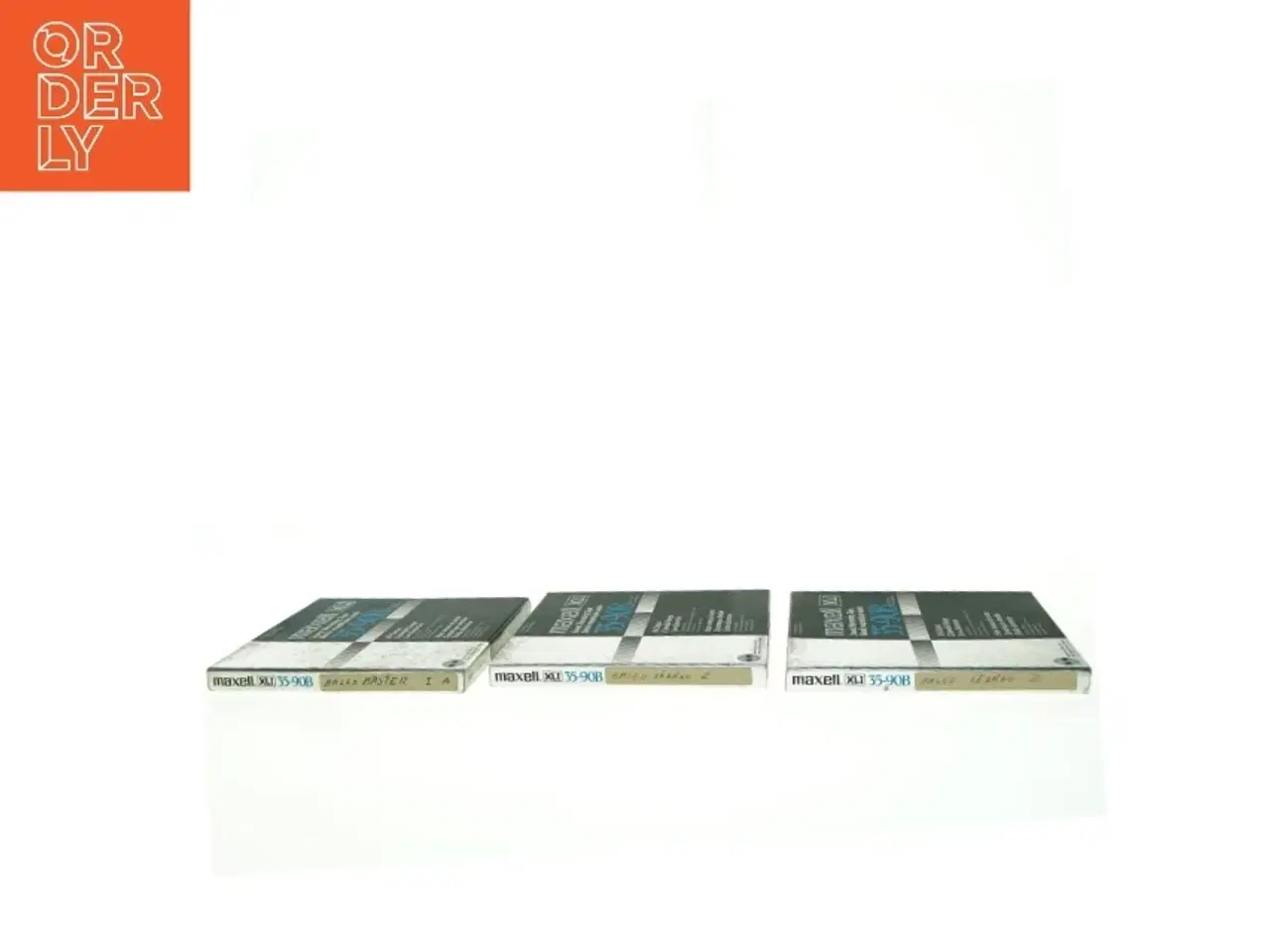 Billede 3 - Maxell XLII 35-90B Lydbånd (3 stk) (str. 18 x 18 x 5 cm)