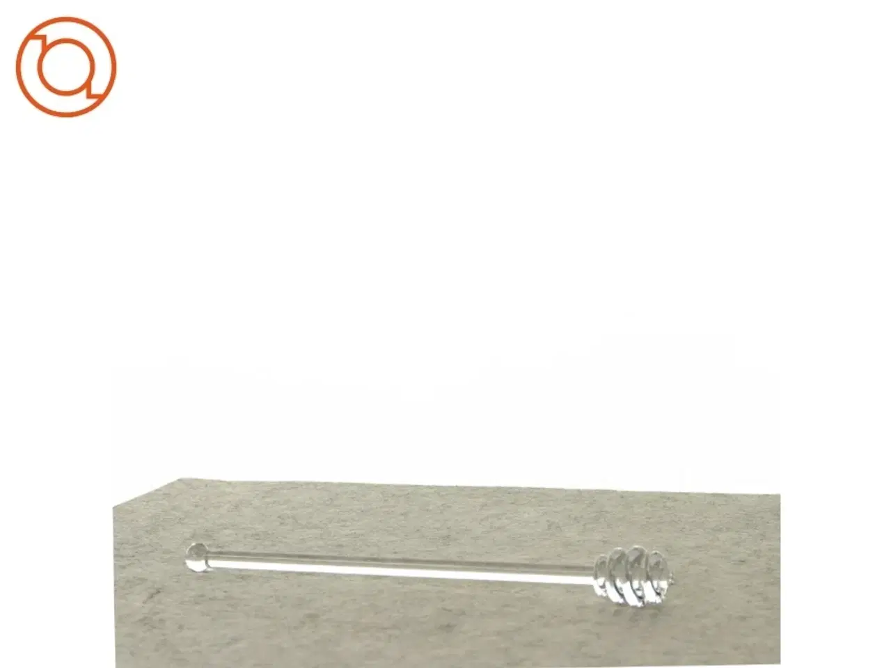 Billede 2 - Honningpind i mundblæst glas (str. 20 cm)