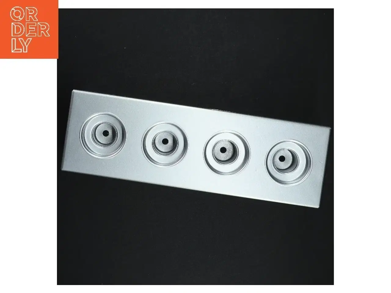 Billede 4 - Fyrfadsstage i metal og akryl