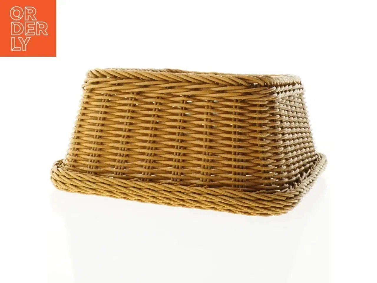 Billede 3 - Flettet kurv (str. 37 x 28 cm)
