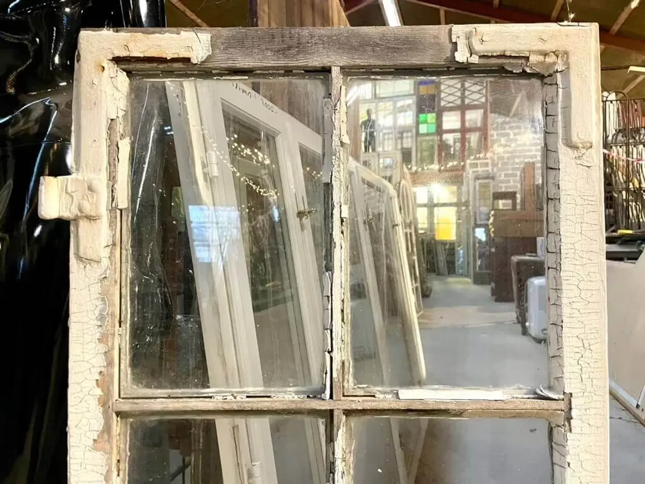Billede 3 - Større 6-ruders vinduesramme til istandsættelse