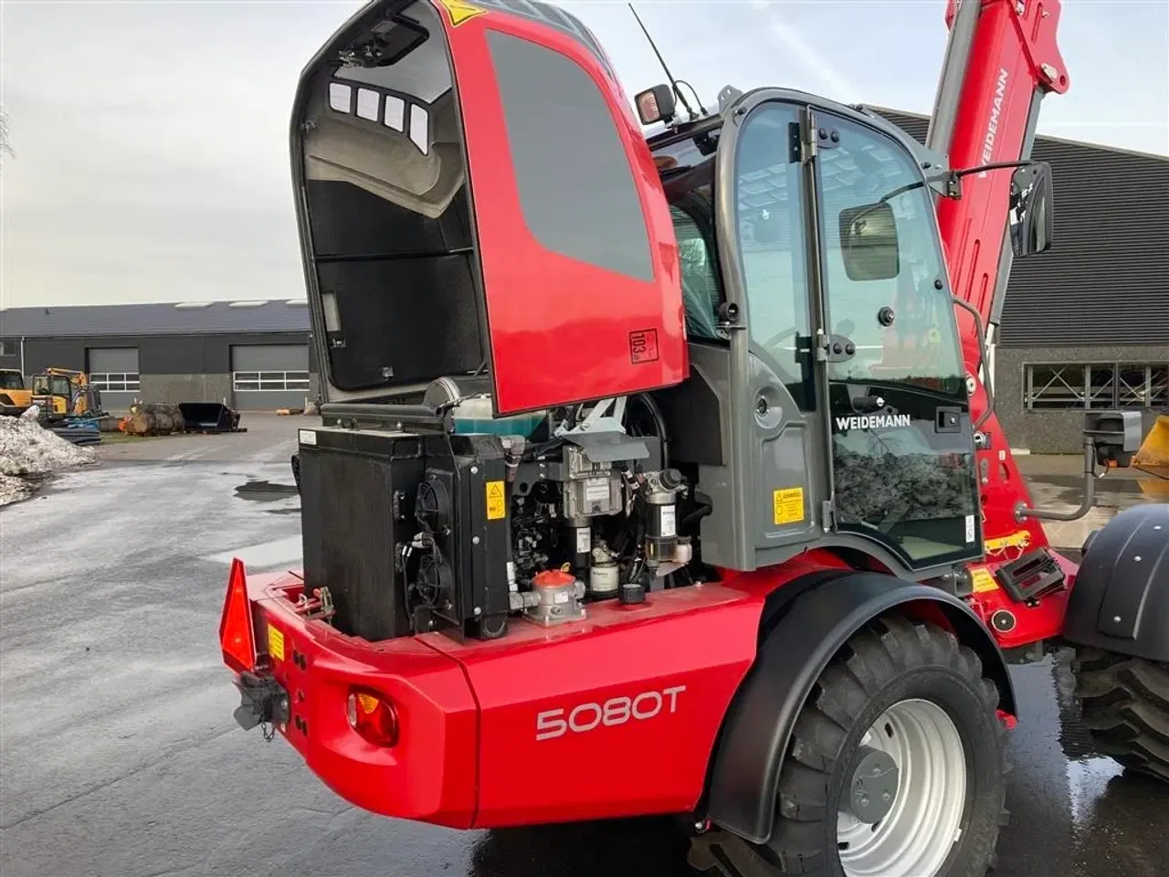 Billede 9 - Weidemann 5080T Fabriksny Weidemann 5080T klar til levering