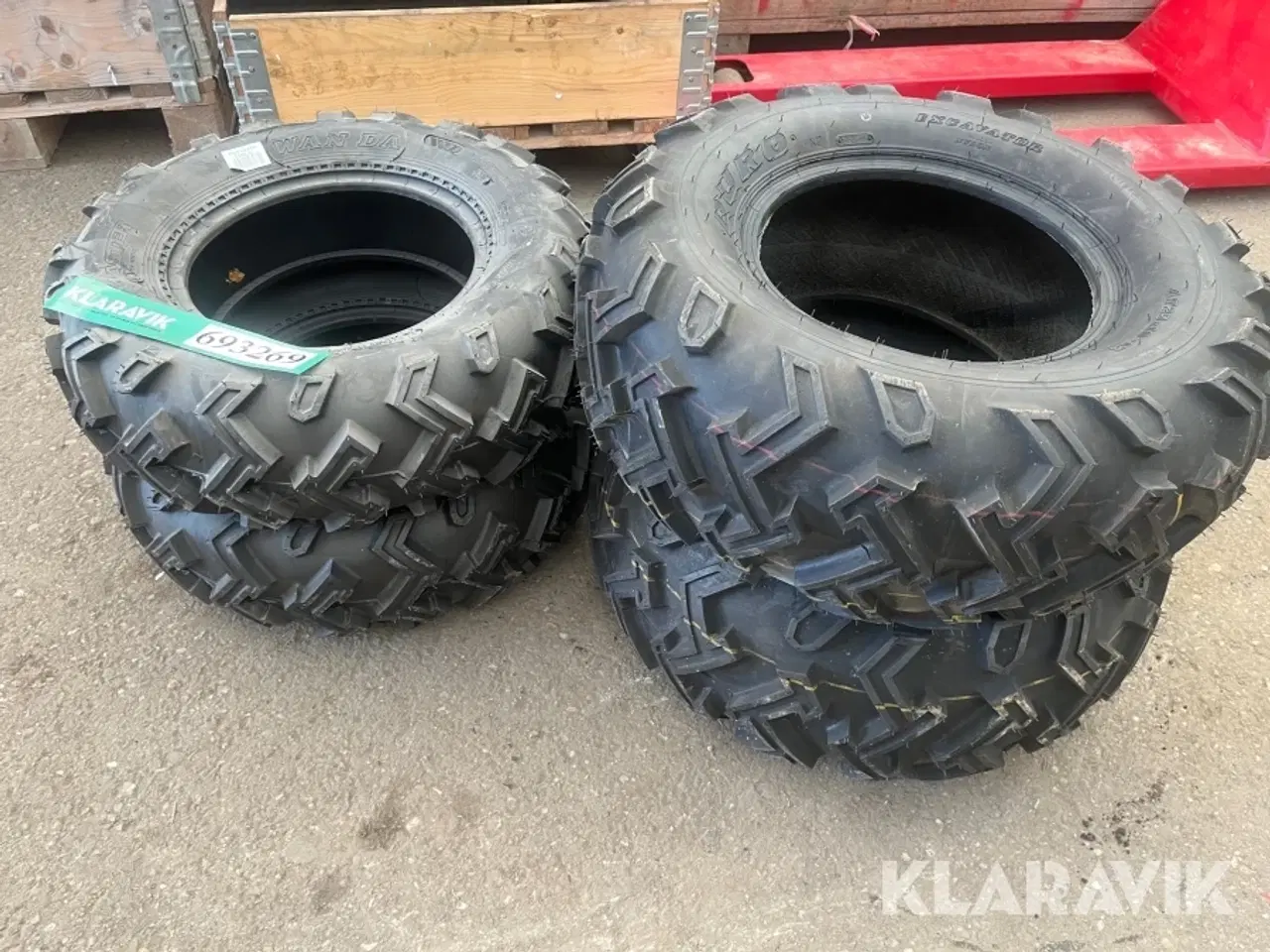 Billede 1 - ATV dæk Wanda/Duro Master/Excavator 4 styk