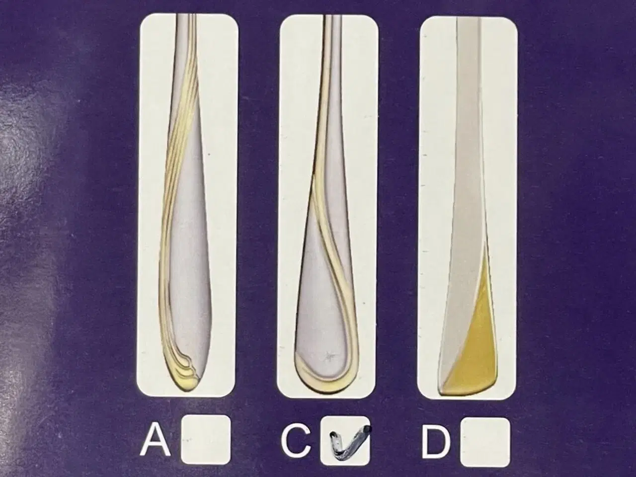 Billede 2 - Bestiksæt, 72 dele udført i rustfrit stål